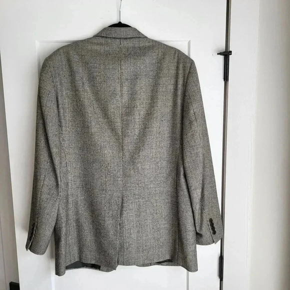 Brooks Brothers Blazer Jacket Sport Coat Wool Gray Mens 42 R - Picture 2 of 9